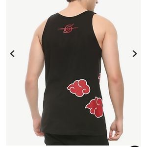 NARUTO SHIPPUDEN AKATSUKI CLOUDS TANK TOP